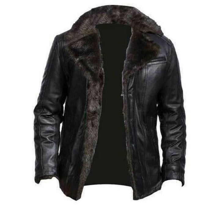 Luca Leather Jacket With Fur