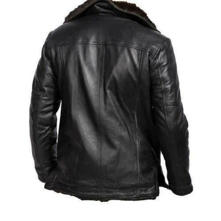 Luca Leather Jacket With Fur