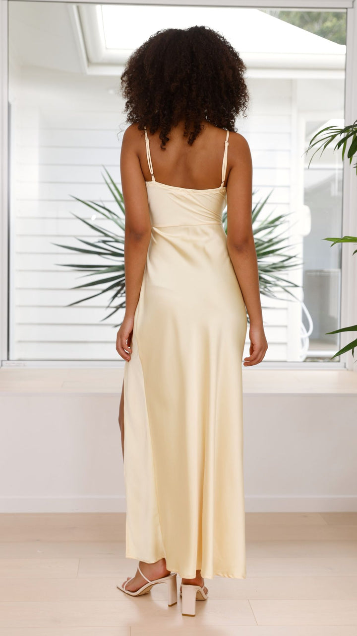 Ilara Maxi Dress - Yellow