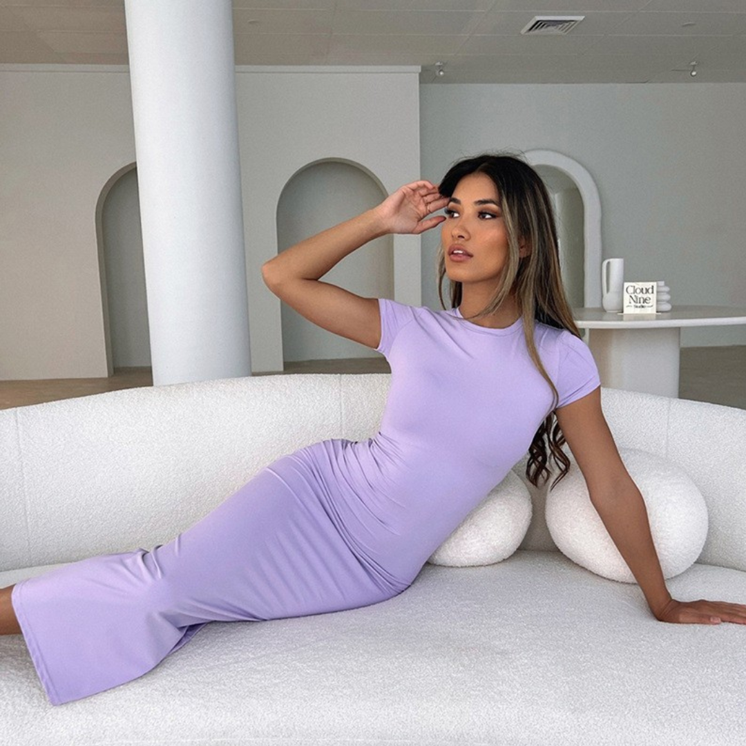 ENE™ - Casual Slim Fit Summer Maxi Dress