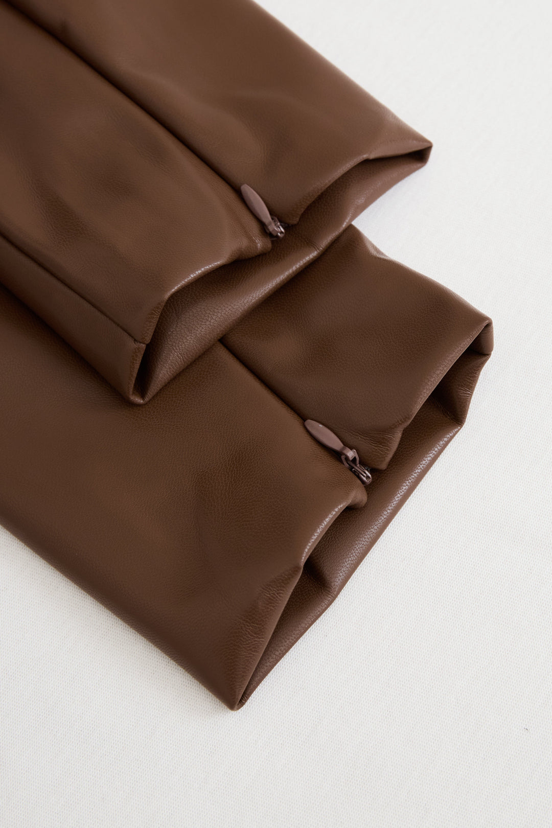 Alora Black Faux Leather Bodycon Dress