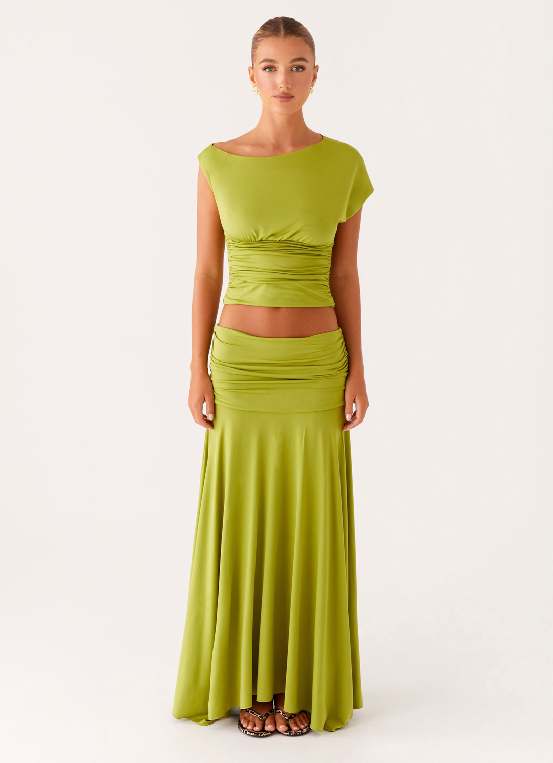Diana Ruched Maxi Set