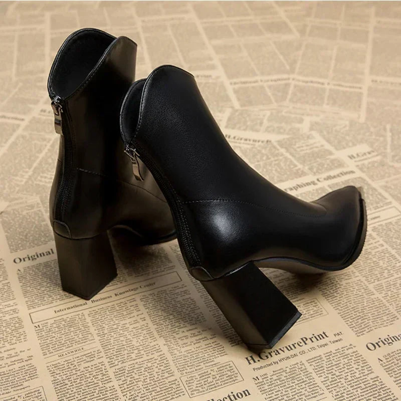 NORA™ - Chrome Tip Chelsea Boots
