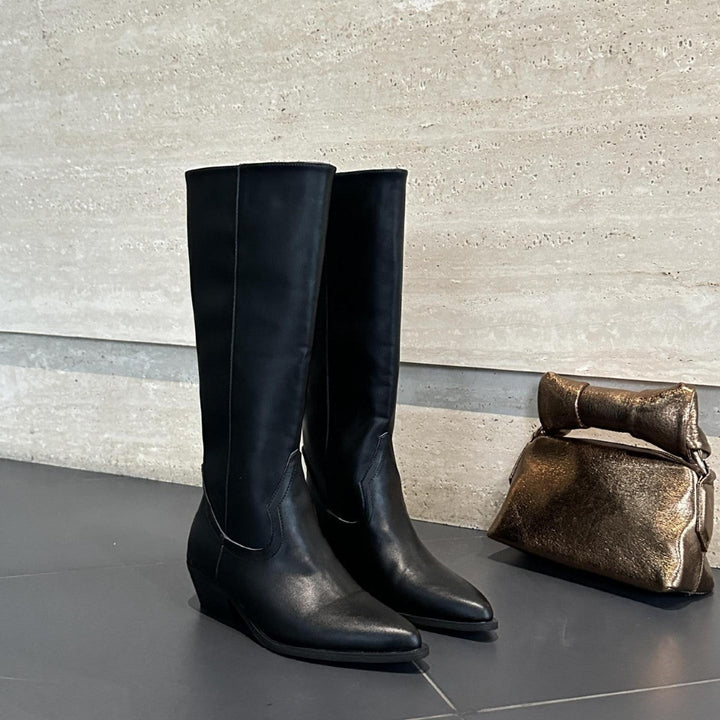 ALORA™ - Sleek High-Rise Boots