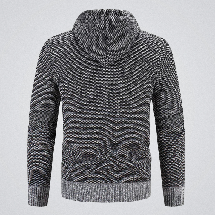 Moso Bestseller Men’s Premium Hooded Knit Jacket