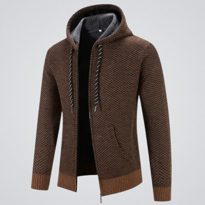 Moso Bestseller Men’s Premium Hooded Knit Jacket