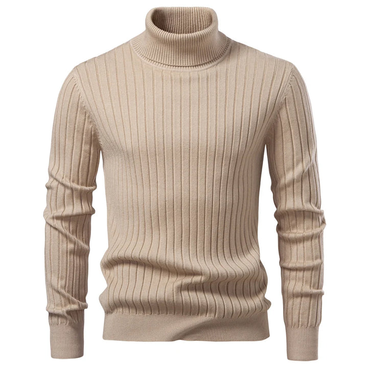 Hobson  Men's Turtleneck Sweater Solid Color.