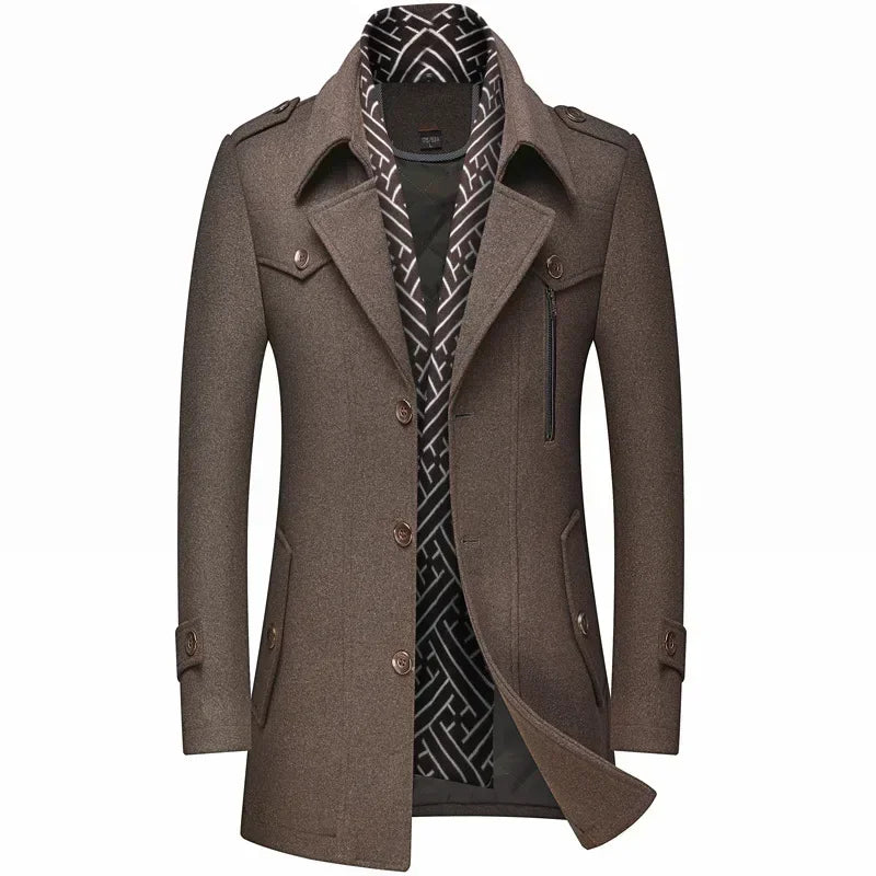 Aberdeen Premium Tailored Wool Coat