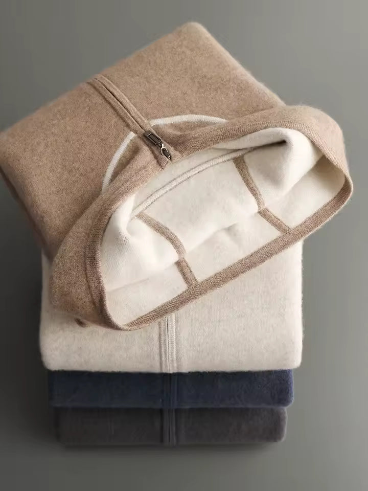 100% Luxury Knit Lounge Set  CASHMERE TRACKSUIT