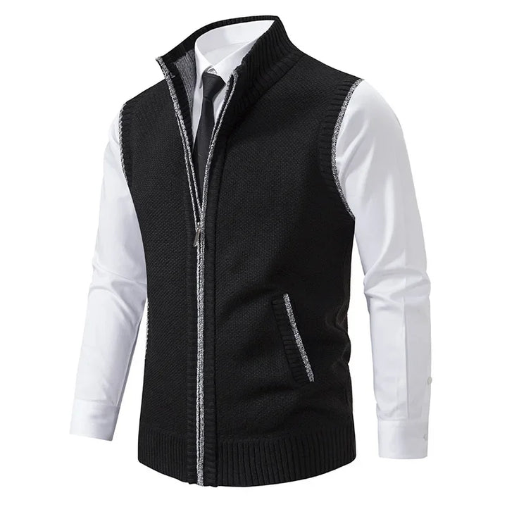 Men Sleeveless Cardigan