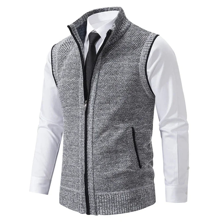 Men Sleeveless Cardigan