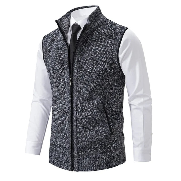 Men Sleeveless Cardigan