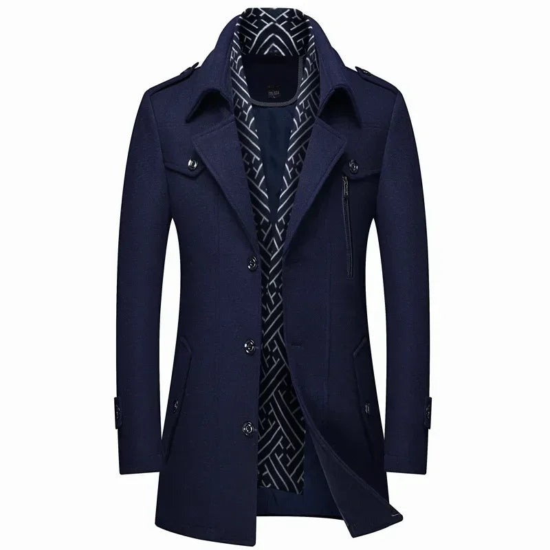 Aberdeen Premium Tailored Wool Coat
