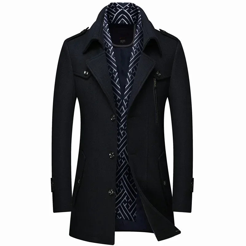 Aberdeen Premium Tailored Wool Coat
