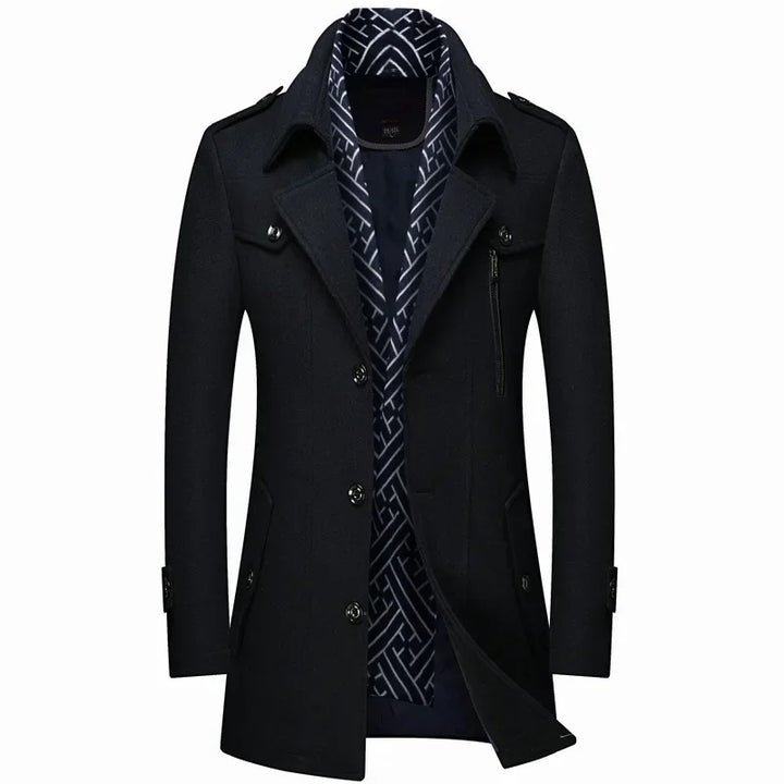 Aberdeen Premium Tailored Wool Coat