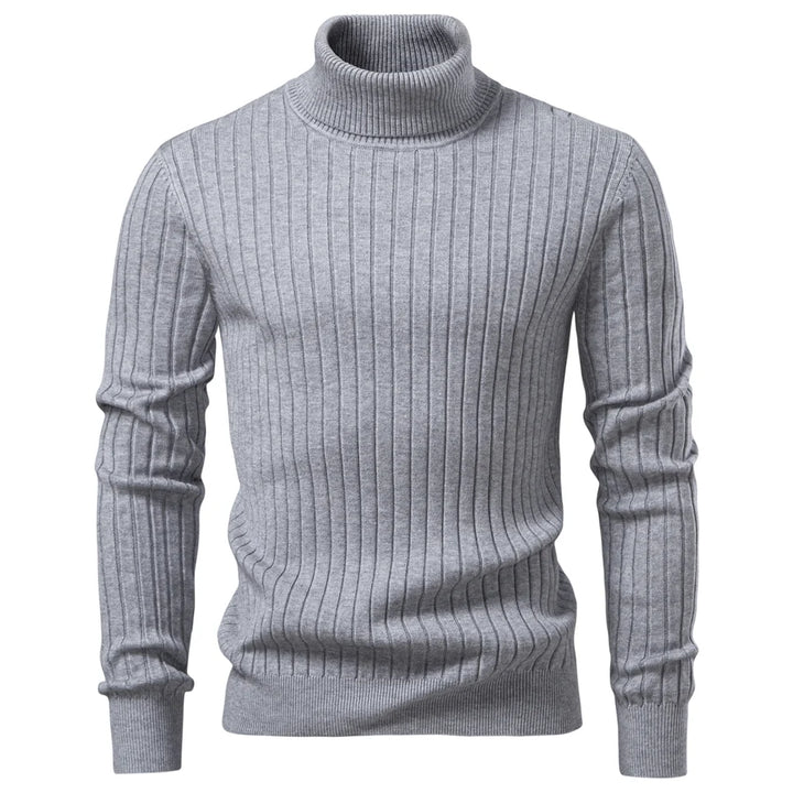 Hobson  Men's Turtleneck Sweater Solid Color.