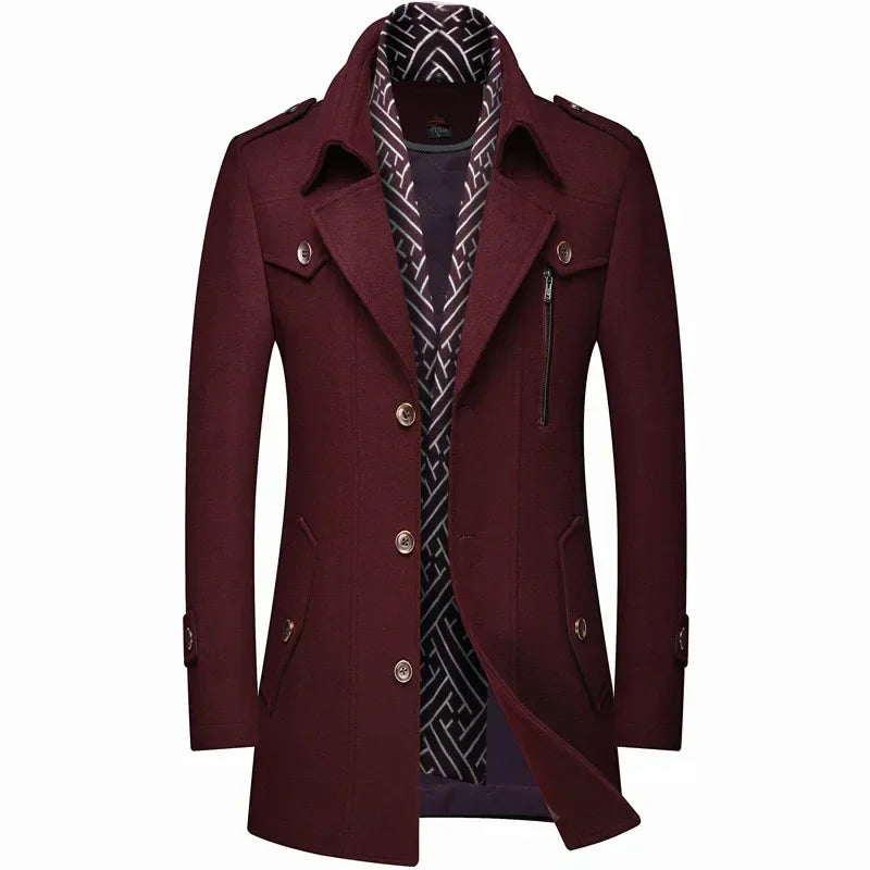 Aberdeen Premium Tailored Wool Coat