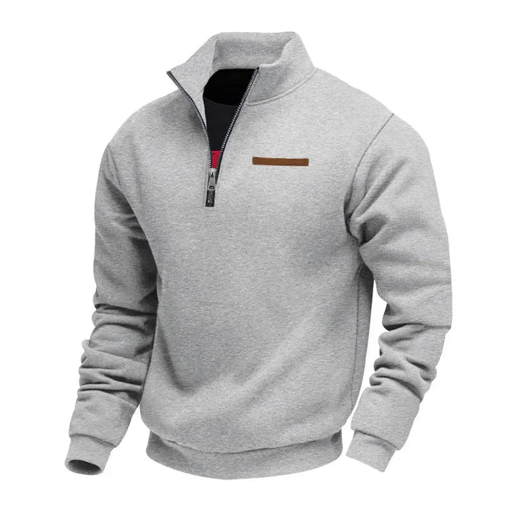 Men’s Classic Quarter-Zip Pullover Sweater