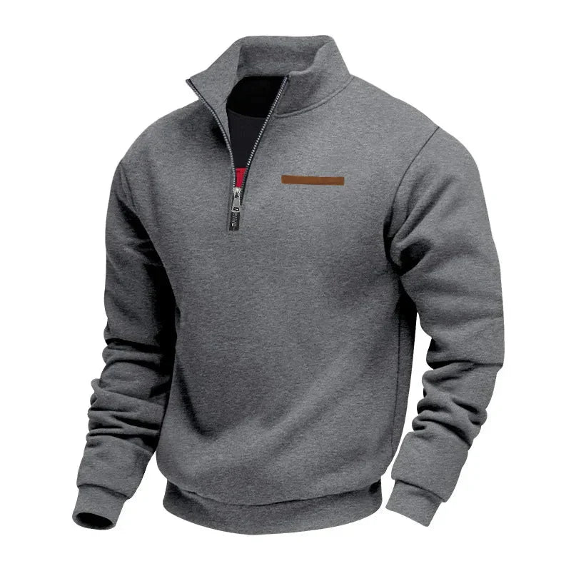 Men’s Classic Quarter-Zip Pullover Sweater