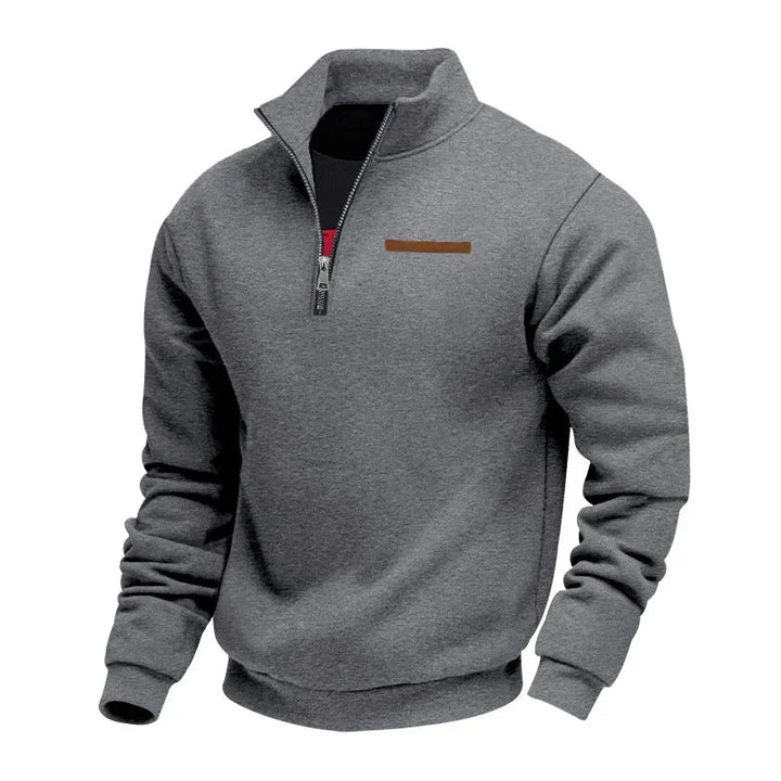 Men’s Classic Quarter-Zip Pullover Sweater