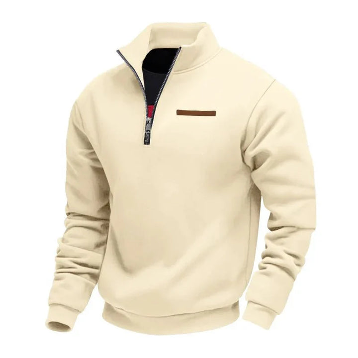 Men’s Classic Quarter-Zip Pullover Sweater