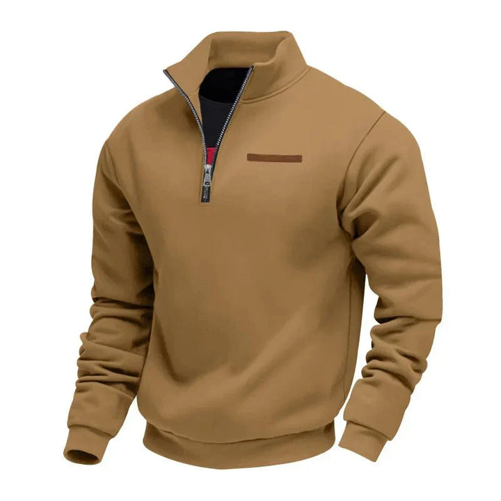 Men’s Classic Quarter-Zip Pullover Sweater