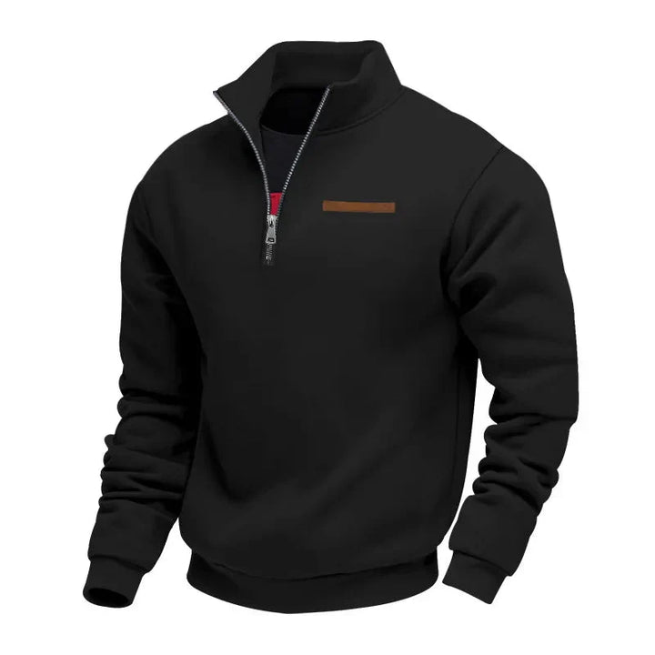 Men’s Classic Quarter-Zip Pullover Sweater