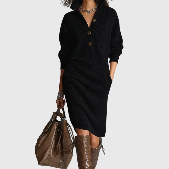 Rachael Elegant Sweater Dress