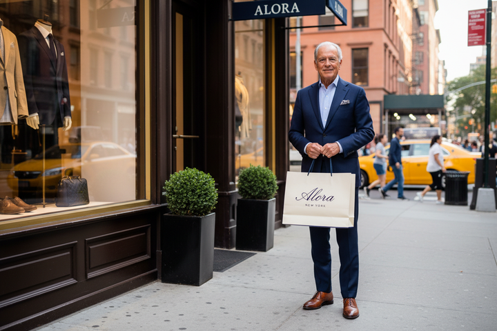 make him stand out of a store 